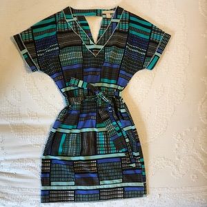 Unique Geo Print Dress